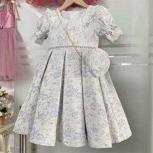 Abito da Bambina 2026 per Compleanno, Spettacolo, Alta Qualità, Manica Corta, Vendita all'Ingrosso, <span class=keywords><strong>Vestito</strong></span> da Principessa per Bambina di <span class=keywords><strong>1</strong></span> <span class=keywords><strong>Anno</strong></span> - Product Image 3