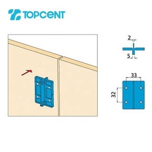 Roues de <span class=keywords><strong>porte</strong></span> coulissante pliante en acier robuste Topcent, design moderne, accessoires de meubles, armoire, vente en gros pour les hôtels - Product Image 4