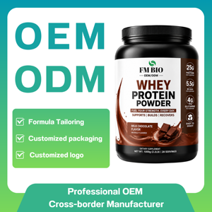 <span class=keywords><strong>Proteine</strong></span> <span class=keywords><strong>del</strong></span> <span class=keywords><strong>Siero</strong></span> di <span class=keywords><strong>Latte</strong></span> al Cioccolato OEM 1000g, 25g <span class=keywords><strong>Proteine</strong></span>, 5.5g BCAA, Basso Contenuto di Zuccheri, Senza Glutine, per Fitness, Etichetta Privata - Product Image 2