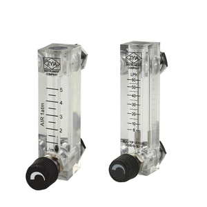 Zyia Water Flowmeter Panel Mount Acryl Zuurstof Rotameter Flowmeter Met Regulator - Product Image 2
