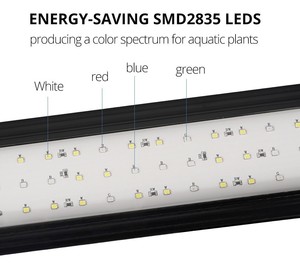SPL Série Marino RGBW Spectre Complet <span class=keywords><strong>LED</strong></span> <span class=keywords><strong>Aquarium</strong></span> Lumières Marine <span class=keywords><strong>Aquarium</strong></span> Lumière <span class=keywords><strong>Nano</strong></span> Lampara <span class=keywords><strong>Aquarium</strong></span> - Product Image 3