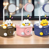Lampe de table USB multifonctionnelle : support de stylo, taille-crayon et veilleuse de lecture pour étudiants