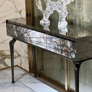 ตู้เก็บของห้องโถงทางเข้าโลหะ แผงลิ้นชักหินอาเกต เฟอร์นิเจอร์หินธรรมชาติ - Product Image 2