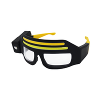 LED-Brille Wiederaufladbare Stirnlampe mit Bewegungssensor COB-Flutlicht USB-C Freihändig 90 Grad Kopflampe für Arbeit Angeln Camping Reparatur