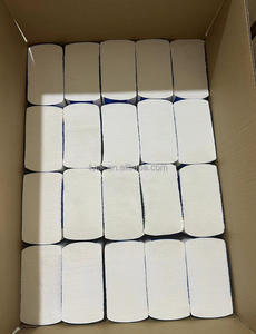 ผ้าขนหนูกระดาษอเนกประสงค์สีขาวขนาด9นิ้ว x 8.7นิ้วกระดาษทิชชู่อัดขนาดกะทัดรัดแผ่น200 4000ทั้งหมด - Product Image 4