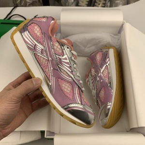 2026 Unisex Mesh Panel Sneakers Designer Style Lace Up Breathable Lightweight Men Women Daily Outdoor Casual Sports Footwear - Product Image 1