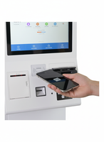 Kiosque de paiement en libre-service de 15,6 pouces avec écran tactile et terminal de point de vente pour la vente au détail, les restaurants et les centres commerciaux avec lecteur de carte NFC