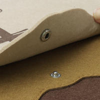 Sac fourre-tout en feutre recyclé écologique Rolling Hills, vente en gros, logo personnalisé, directement de l'usine, sac fourre-tout pour transporter des livres