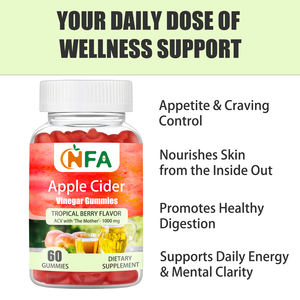 Complément Alimentaire OEM Gommes au Vinaigre de Cidre de Pomme avec Vitamine B, Betterave et Grenade pour Soutenir Naturellement le Métabolisme et la Digestion - Product Image 3