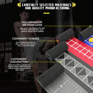 Tapis en rouleau XPE écologique - Haute résilience, taille et logo personnalisables, modèle F7204 pour le kickboxing et l'entraînement MMA, toutes saisons - Product Image 6
