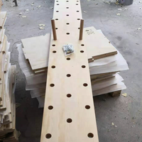 Planche d'escalade de Fitness, planche d'escalade murale en bois