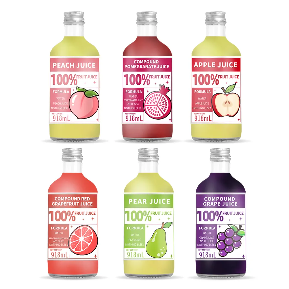 OEM/ODM 918ml fruit & vegetable juice Multi-flavored juice wholesale private customization natural fruit juice