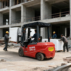 2/2.5/3/3.5/4 טון ארבעה טונים ארבעה גלגלים מלגזה מלגזה חשמלי מלגזה מכונת מלגזה חשמלי 2.5 kw - Product Image 2