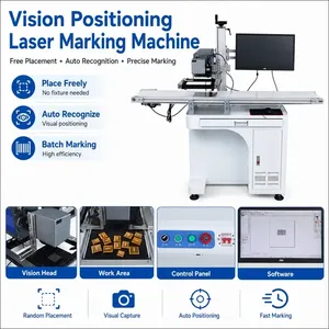 Sistema de Cámara Wdotmaark, Máquina de Marcado Láser con Posicionamiento Visual, Máquina de Marcado de Fibra/UV/CO2 para Grabado de Metal - Product Image 5