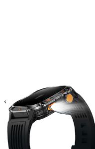 Reloj Inteligente GPS HT36 con Pantalla HD de 2.01 Pulgadas, Linterna LED, Llamadas por Bluetooth, Frecuencia Cardíaca, Oxígeno en Sangre, Asistente de Voz con IA, Brújula y Calendario - Product Image 4