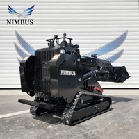 Chargeuse compacte NIMBUS Premium à système hydraulique à action stable, idéale pour l'aménagement paysager et le jardinage