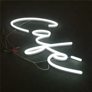 High Brightness Led acrylic neon Light sign Advertising Luminous Signage for Company Name