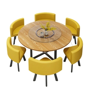 Set Tavolo da Pranzo <span class=keywords><strong>e</strong></span> Sedie Moderno in Stile Nordico a Quattro Posti in Stabile Marmo Arredo Casa per Cene in Soggiorno - Product Image 4
