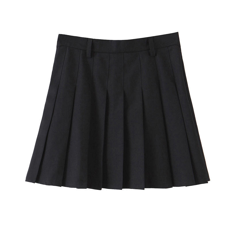 กระโปรงสั้นสีดำ