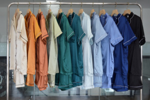 Envío rápido gran oferta 21 colores Pjs verano ropa de dormir seda satén Pijamas de novia conjunto Sexy ropa de dormir lujo Pijamas cortos - Product Image 4