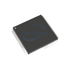 Componentes Electrónicos de Circuito Integrado 208 BFQFP AX500-1PQG208M de Canal Integrado del Fabricante - Product Image 1