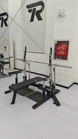 Grande Remise – Machine de Musculation Professionnelle de Compétition pour Presse à Plat, Sûre, à Charge par Plaques, pour Musculation Poitrine et Dos