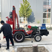 Foreuse électrique à succès pour puits d'eau civils, diamètre 25 pouces, profondeur 150 mètres, utilisation facile