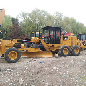 Motoniveladora original usada Cat 140h Maquinaria pesada usada Caterpillar 140h con buen rendimiento en stock - Product Image 3