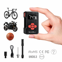 Bomba Eléctrica para Bicicleta 130PSI, Mini Bomba Eléctrica para Bicicleta, Bomba Eléctrica para Neumáticos de Coche y Motocicleta OEM
