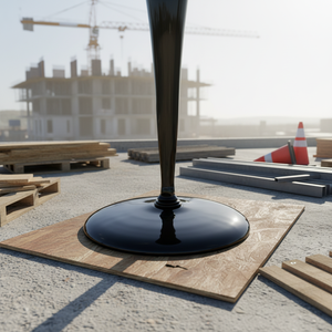 Pintura Bituminosa para Impermeabilización y Protección Anticorrosión en Hormigón, Acero y Estructuras Subterráneas, Revestimiento a Base de Solvente - Product Image 1