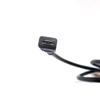 Câble d'extension adaptateur droit Micro B 5Pin Usb 2.0 mâle femelle
