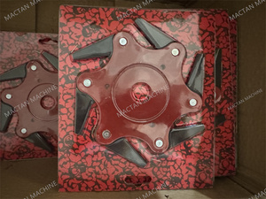 Cuchillas de repuesto 6T para desbrozadora de jardín, cortacésped, soporte OEM personalizado - Product Image 4