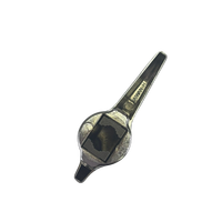 Accessoires universels pour robinet de douche et salle de bain, poignée de déviateur à levier universel en chrome