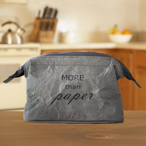 Baoren Custom Private Label Reciclado Resistente al agua Sostenible Neceser Impermeable Tyvek Dupont Bolsa de maquillaje de papel - Product Image 5