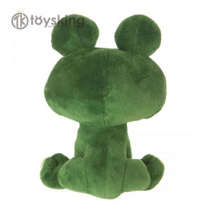 Adorable y Divertido Peluche de Rana Sonriente, Regalo Promocional <span class=keywords><strong>2020</strong></span>, Peluche Personalizado, Lindo y Suave, Animal de Peluche de Rana Verde - Product Image 2