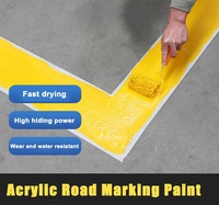 Fabricants de peinture pour lignes routières, peinture à base d'eau à haute teneur en solides, signalisation routière, peinture liquide pour marquage routier, bon prix