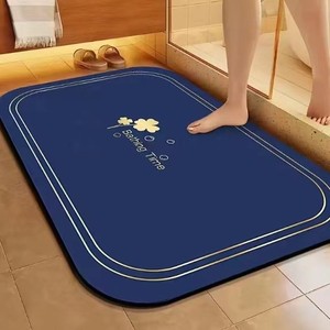 Diatom Mud Floor <b>Mat</b> Household Anti-slip Bathroom <b>Absorbent</b> Quick Drying Modern Simple Carpet Doorway Rug Accessories Home Decor - Product Image 6