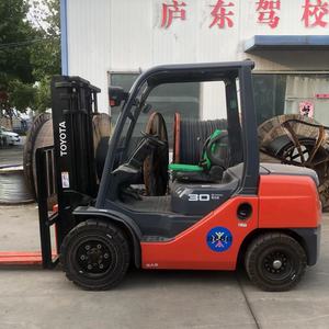 Low Hours High Cost Performance Low Price Sale Second Hand FD30 3ton Toyota <b>Forklift</b>-Japan Original 4300kg Weight Video - Product Image 2