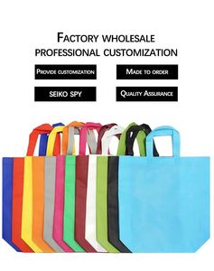 Wholesale Custom Personalized Reusable Folding Non-Woven Shopping Tote <b>Bags</b> PP Laminated Promotional Cloth <b>Bag</b> - Product Image 5