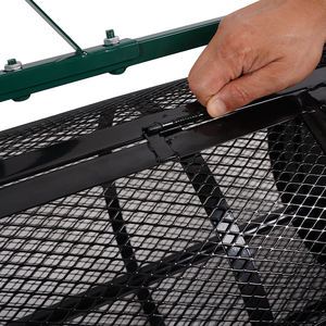 Lightweight Fertilizer Spreader Compost Spreader Metal Roller Spreader for <strong>Lawn</strong> and Garden <strong>Topsoil</strong> - Product Image 4