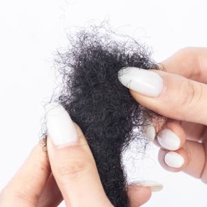 Prix de gros 20 pouces 1.5CM mèches 100% cheveux humains Dreads Extensions Kinky Curly Hair Crochet <span class=keywords><strong>Dreadlocks</strong></span> - Product Image 4