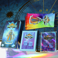 Cartes à collectionner laminées mates personnalisées en gros du fabricant Premium Impression de logo Étoiles brillantes Rare papier de jeu TCG