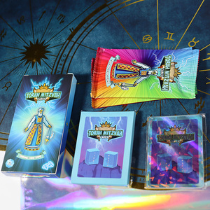 Cartes à collectionner laminées mates personnalisées en gros du fabricant Premium Impression de logo Étoiles brillantes Rare papier de jeu TCG - Product Image 3