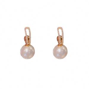 ต่างหูแฟชั่น<span class=keywords><strong>3</strong></span>วิธีสำหรับหนึ่งคู่ต่างหูมุกเพชรธรรมชาติต่างหูทอง18K สำหรับผู้หญิงขายส่ง N2302212 - Product Image 5