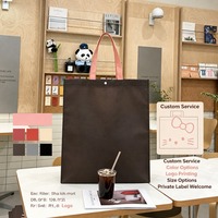 Sac fourre-tout personnalisé en non-tissé avec poignées, sac d'emballage de luxe réutilisable pour la promotion de la marque