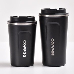 Magazzino USA Tazza da Viaggio per Caffè 380ml a Doppia Parete in Acciaio Inox 304/18/8 Termica Isolata con Coperchio <span class=keywords><strong>Piccolo</strong></span> <span class=keywords><strong>Thermos</strong></span> 6-12 Ore di Conservazione del Calore - Product Image 1