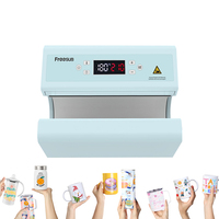 Freesub Machine de Presse à Chaud Pneumatique Automatique pour Tasses et Gobelets de 11 oz à 30 oz F300S