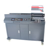 Relieuse verticale 50R avec colle latérale, machine de reliure à chaud professionnelle pour documents, idéale pour l'impression de bureau