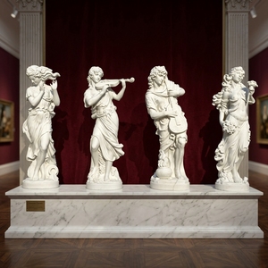 Sculpture <span class=keywords><strong>de</strong></span> cheval grandeur nature en fibre <span class=keywords><strong>de</strong></span> verre pour <span class=keywords><strong>la</strong></span> décoration paysagère <span class=keywords><strong>de</strong></span> grands jardins publics extérieurs et pelouses. - Product Image 4