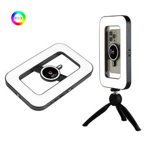 Vloglite Professional <span class=keywords><strong>LED</strong></span> <span class=keywords><strong>Ring</strong></span> Light RGB Video Lighting Rig Smartphone <span class=keywords><strong>Action</strong></span> Camera YouTube Vlogs Makeup Video Recording Light - Product Image 1